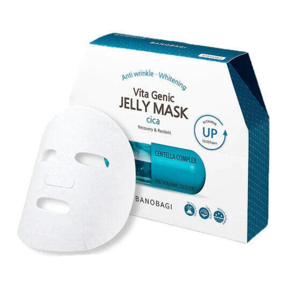 Banobagi Vita Genic Jelly Sheet Mask Cica 30ml - 10 Masks/Canadian Based Seller